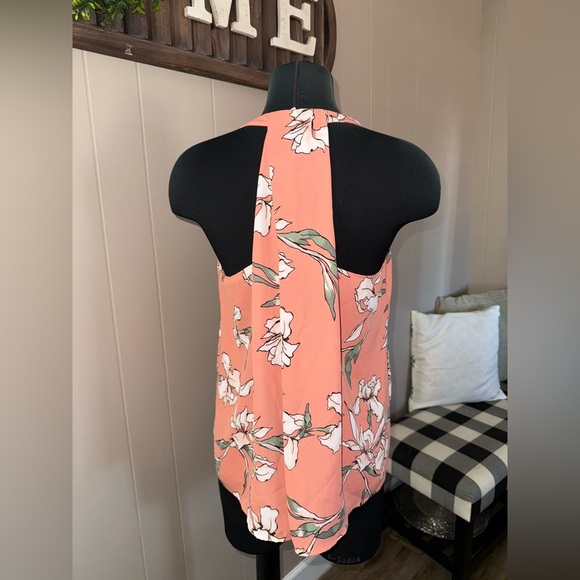 LOFT • Floral T-Back Tank Blouse - Picture 1 of 9